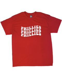 PHILLIES WAVE TEE - MADE TO ORDER